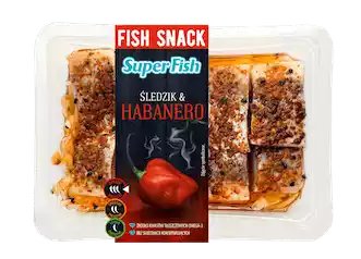 Fish Snack śledzik & habanero