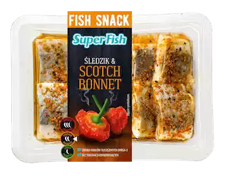 Fish Snack śledzik & scotch bonnet