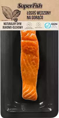 Łosoś wędzony na gorąco